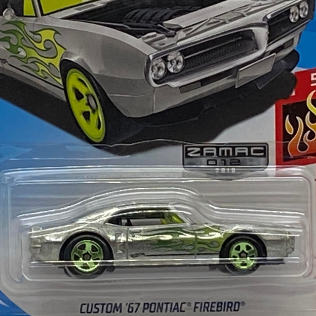 2018 HW Flames / Custom '67 Pontiac Firebird / カスタム '67 ポンティアック ファイヤーバード